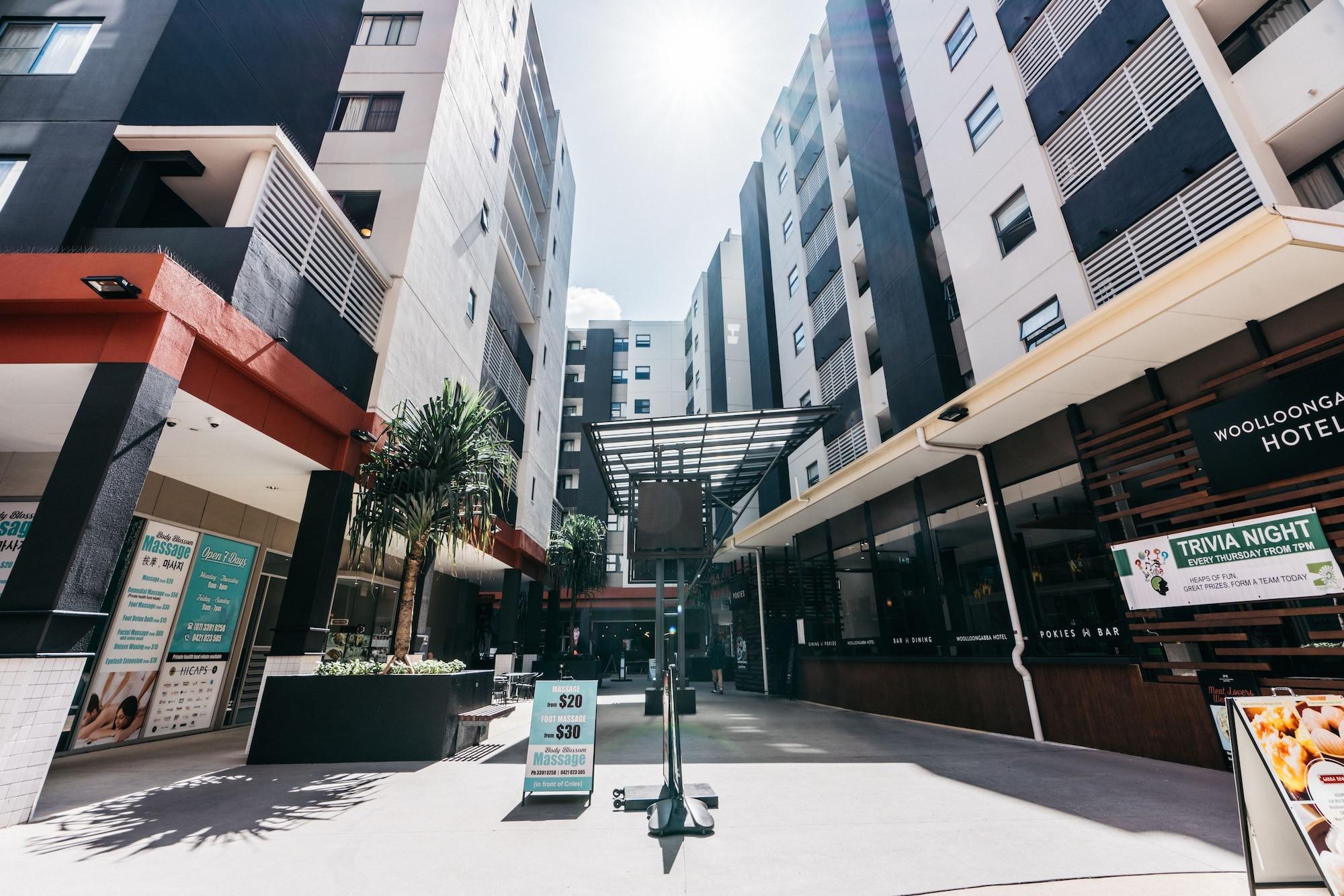 Gabba Central Apartments Brisbane Exterior foto